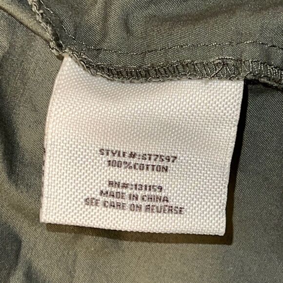 Sebby Juniors Olive Hooded Zippered Anorak Jacket Medium NWT - Picture 6 of 8